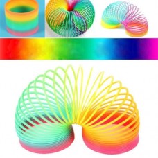  1PC New Baby Boy Rainbow Spring Slinky Educational Developmental Toy